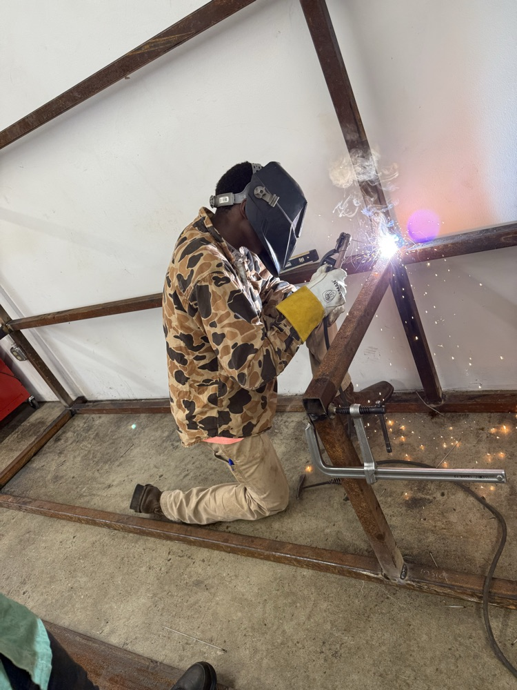 welding in action 