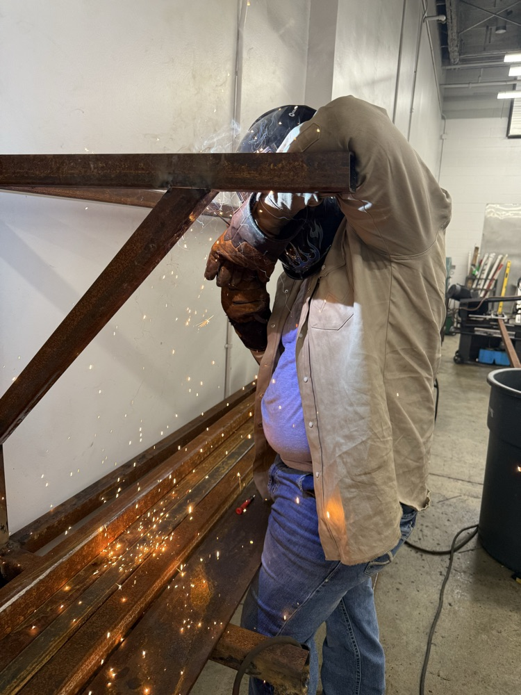 welding in action 