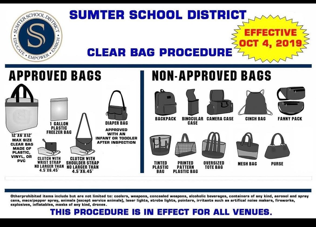 clear bag 