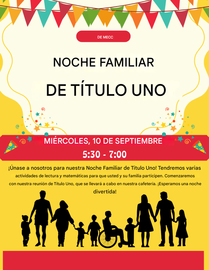 MECC Title One Family Night