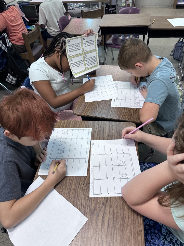 Mrs. Patel’s 4th Grade Math Class