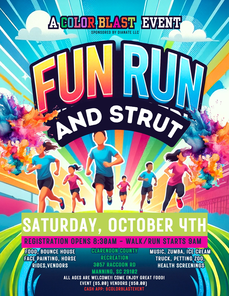 "Fun Run & Strut" A Color Blast Event Sponsored by DIANATE LLC