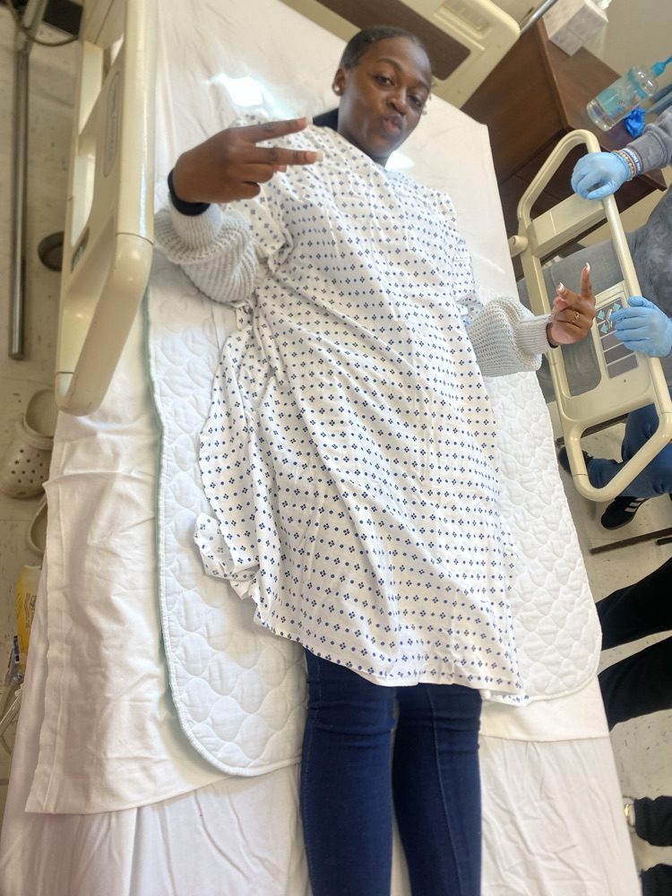 Spann Health Science I making beds