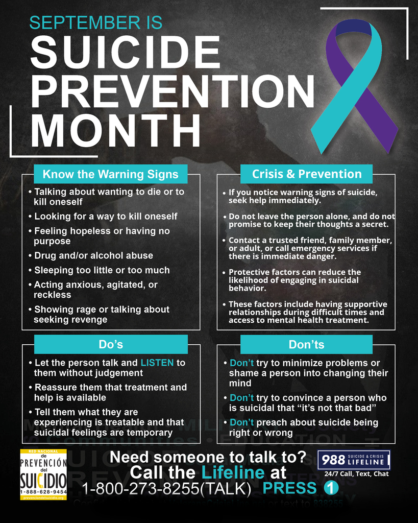 Suicide Prevention Month