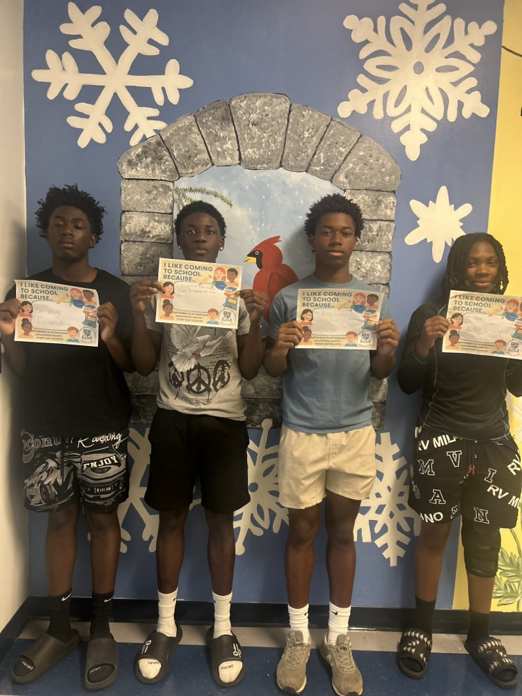 “I like school because..” 