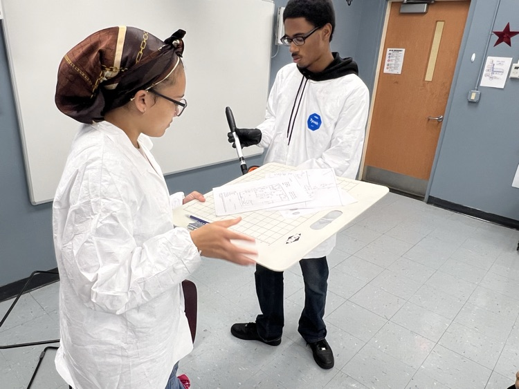 FEDCC Law Enforcement Students in LAB 