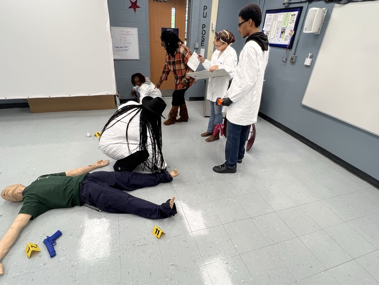 FEDCC Law Enforcement Students in LAB 