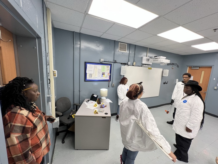 FEDCC Law Enforcement Students in LAB 