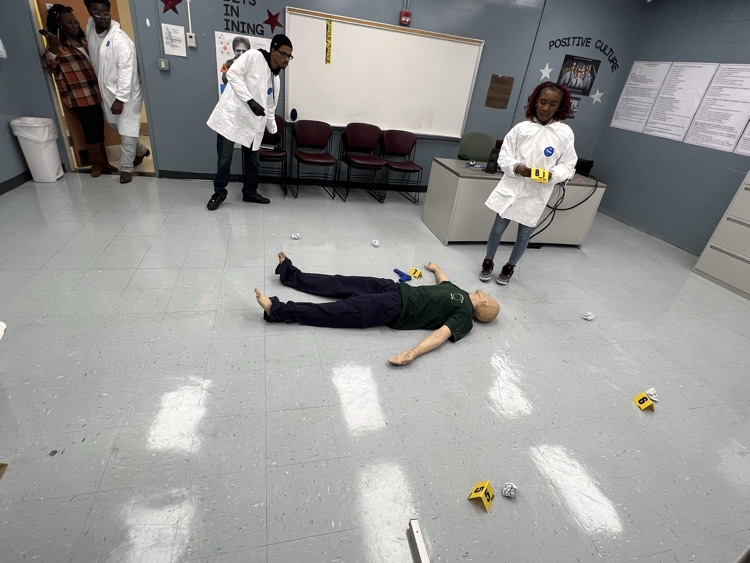 FEDCC Law Enforcement Students in LAB 