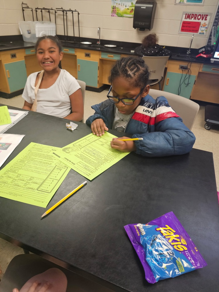 Ms. Britt’s Stem Lab “Savor the Flavor”!