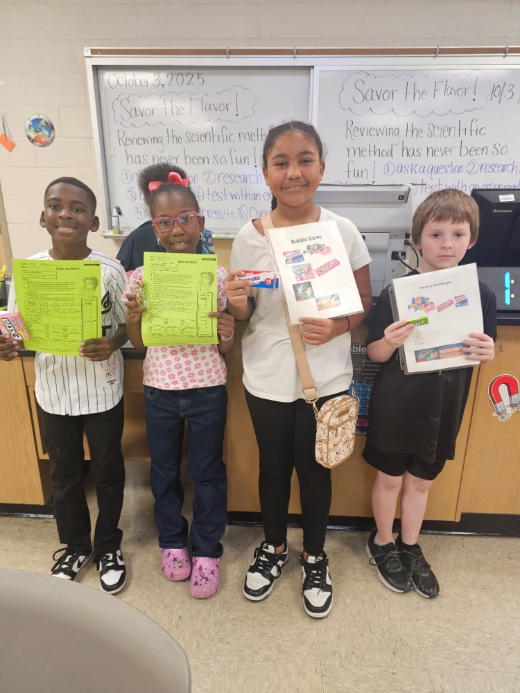 Ms. Britt’s Stem Lab “Savor the Flavor”!