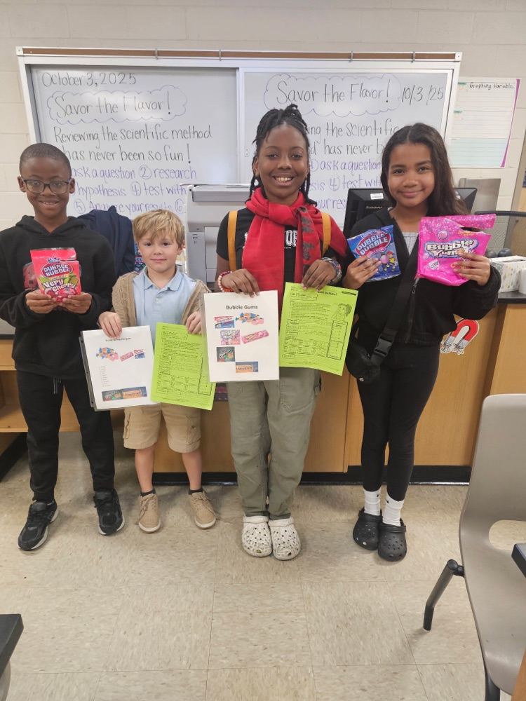 Ms. Britt’s Stem Lab “Savor the Flavor”!