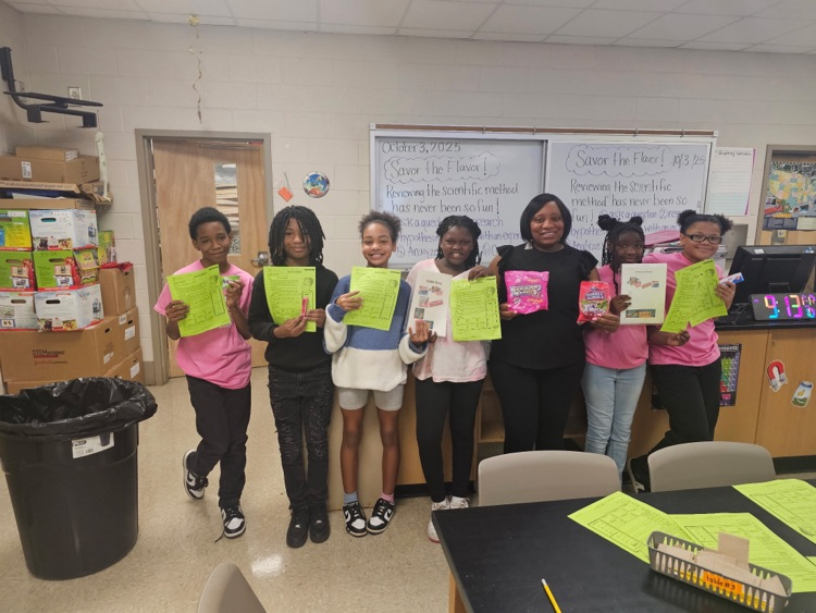 Ms. Britt’s Stem Lab “Savor the Flavor”!