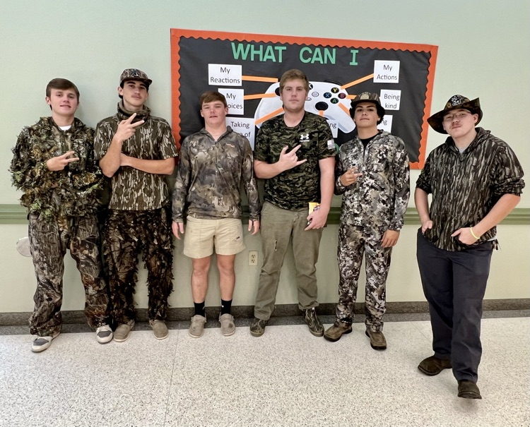 EC Hoco Spirit Week - Camo Day 