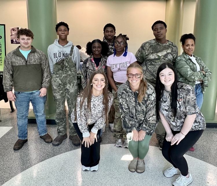 EC HoCo Spirit Week - Camo Day 