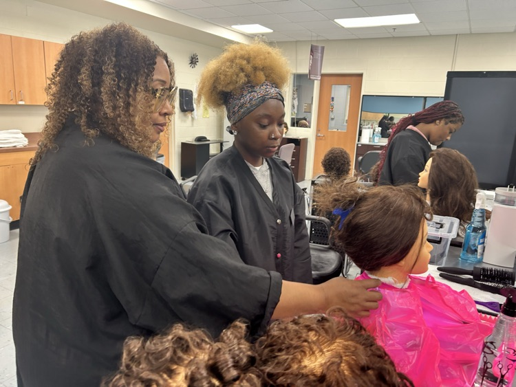 Mrs. McLeod’s Cos I in the lab 