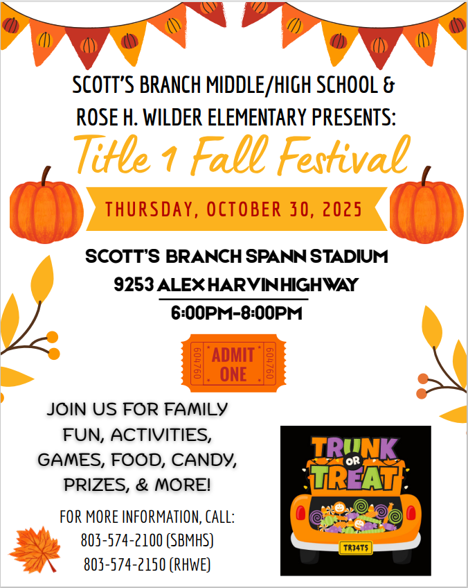 Fall fest Flyer English