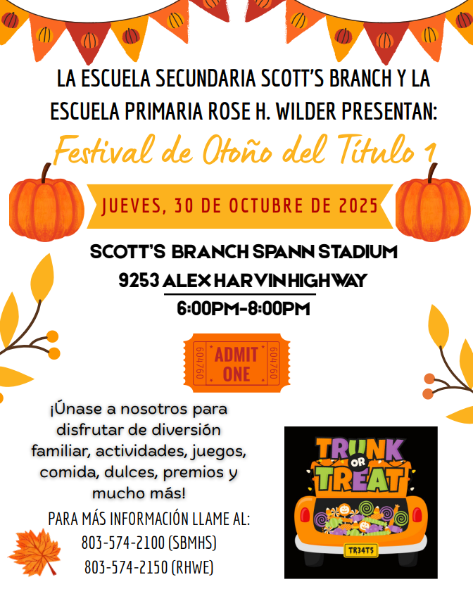 Fall fest flyer Spanish