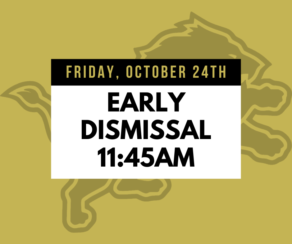 early dismissal 10/24