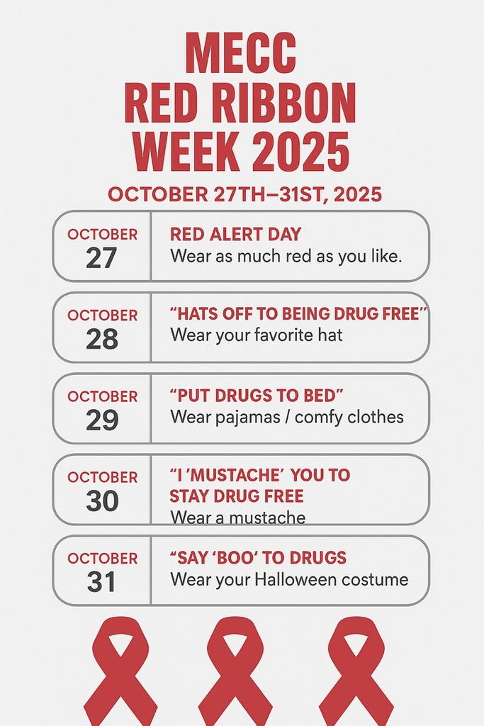 Red Ribbon Week - Monday 