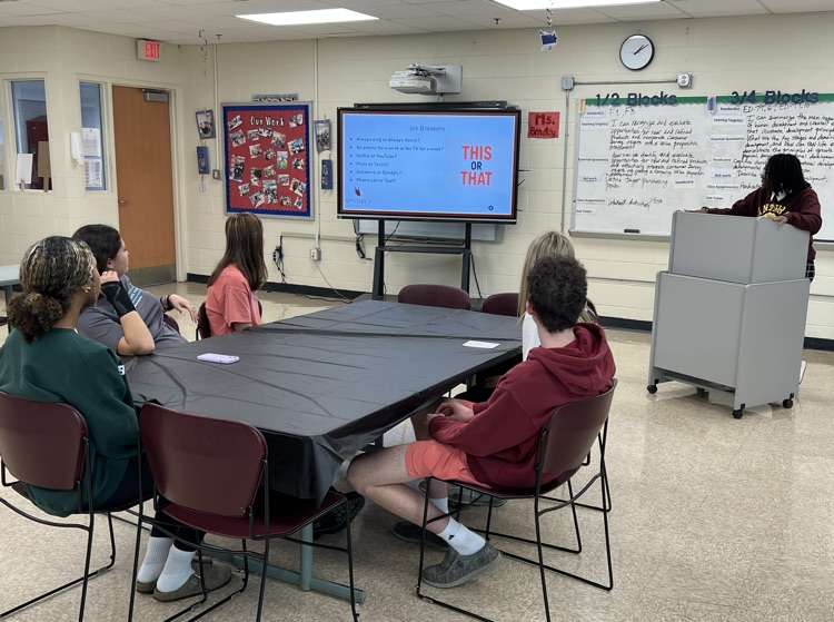 Guest Speaker - Ms. Rogers 