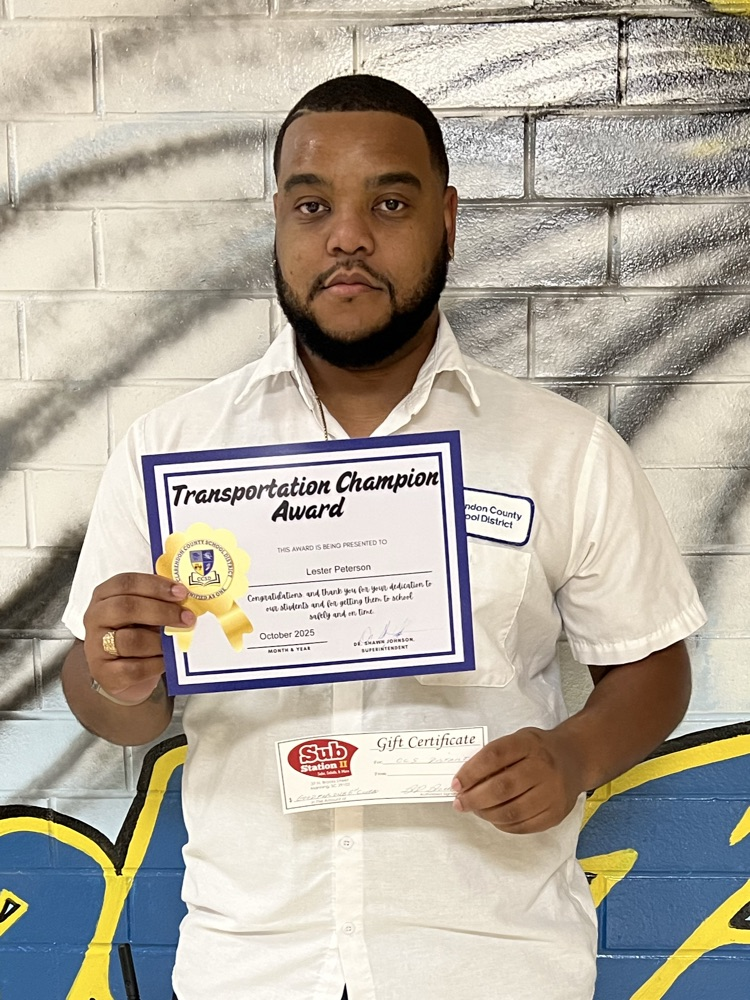 Transportation champion award