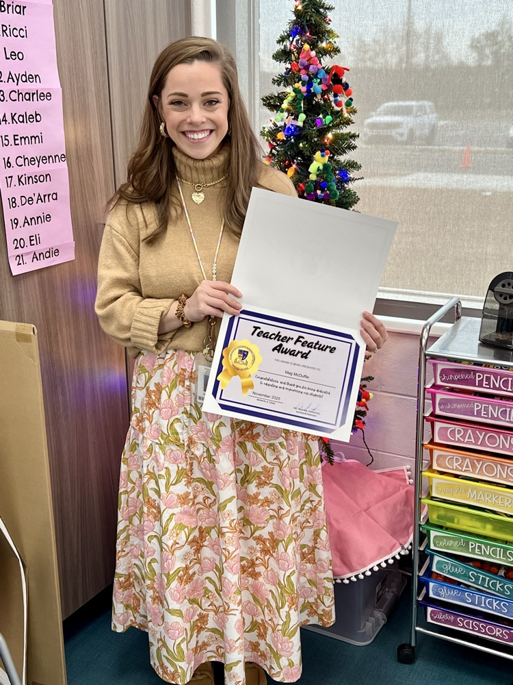 Teacher Feature- Meg McDuffie 