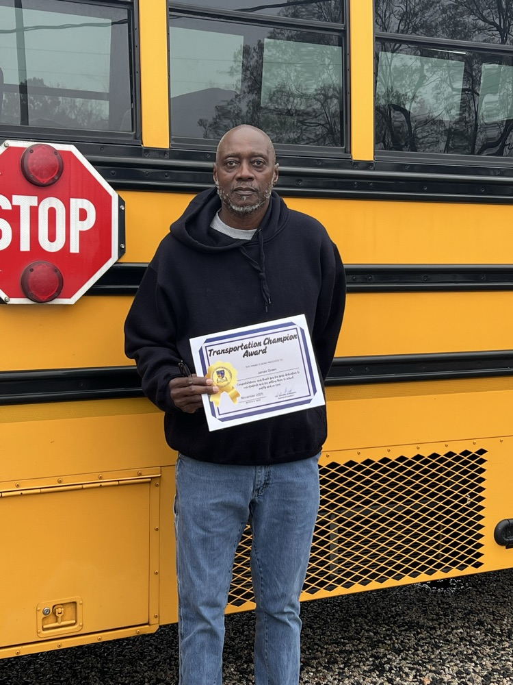Transportation Champion Award - James Green 