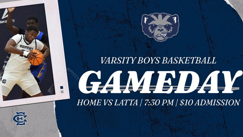 varsity boys basketball vs latta at 7:30 pm