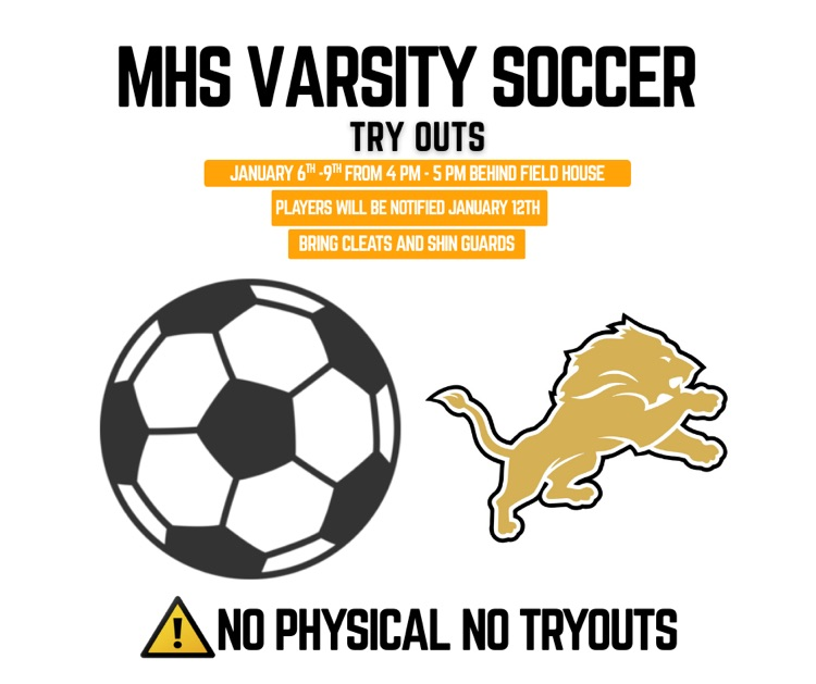 MHS Varsity Soccer Try-Outs 
