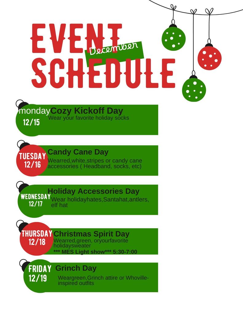 Count Down to Christmas Break