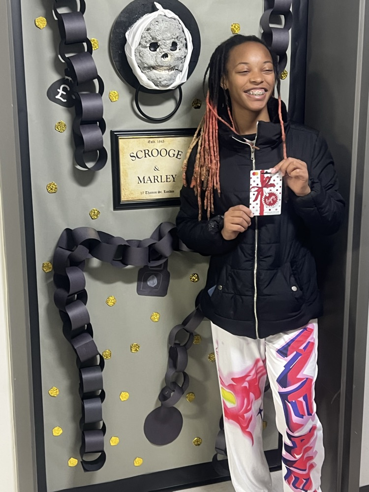 Courthouse door decorating 