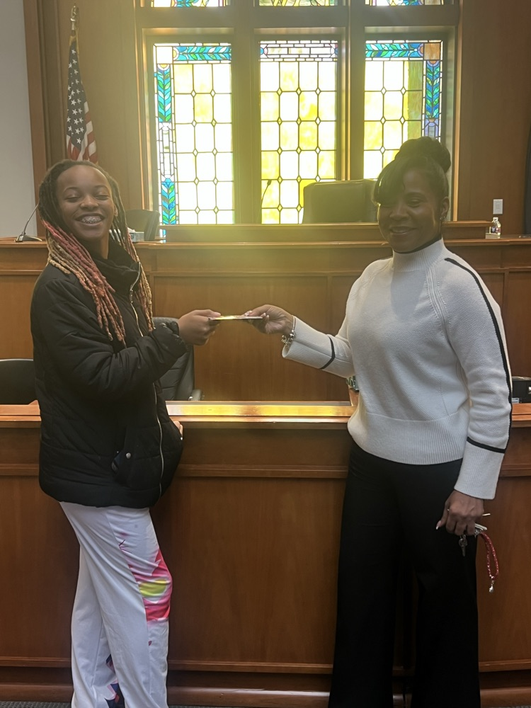 Courthouse door decorating 