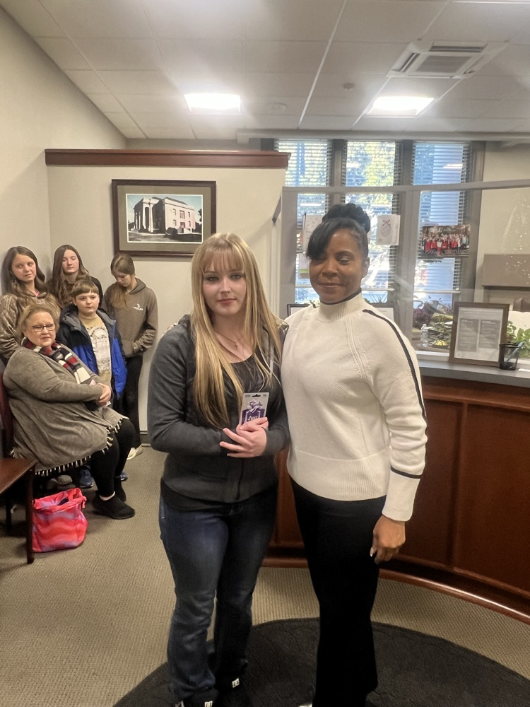 Courthouse door decorating 