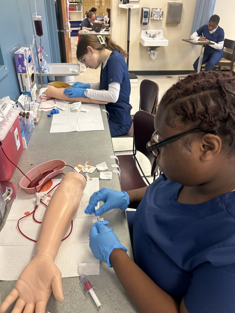 Clinical Studies Students Future Phlebotomist 