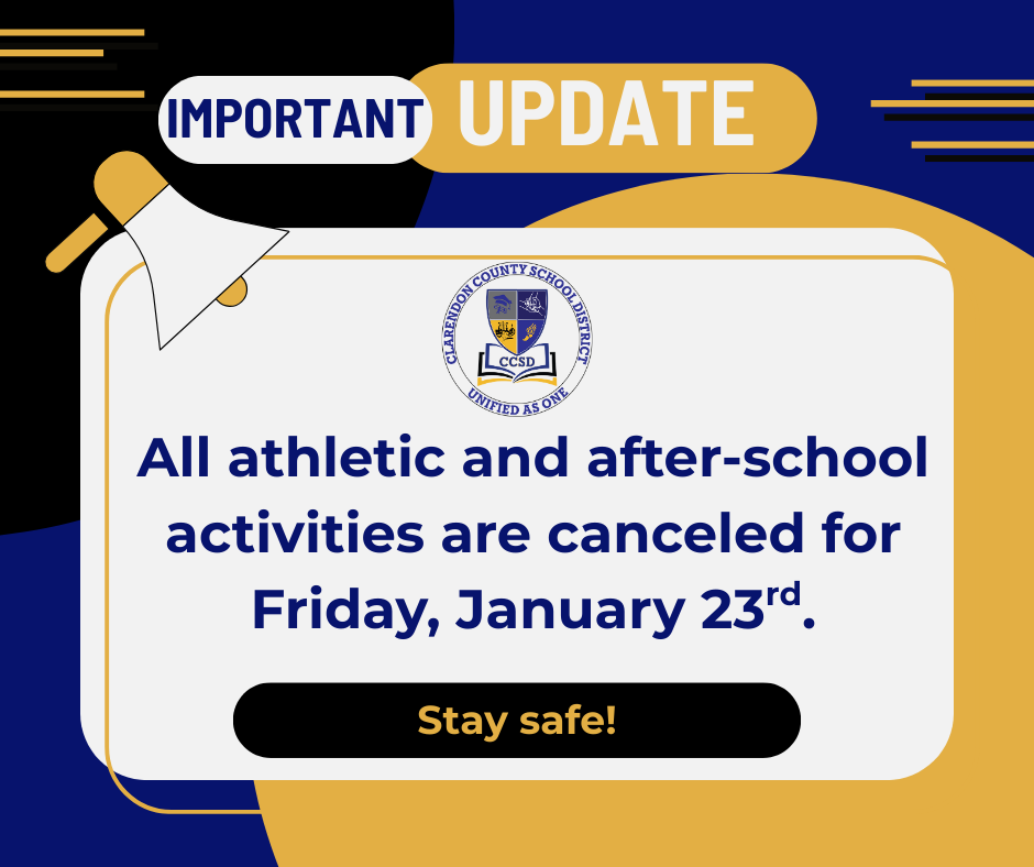 Activities canceled