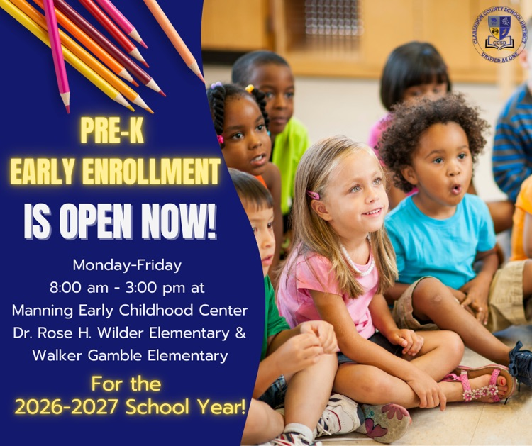 Early Enrollment Open Now