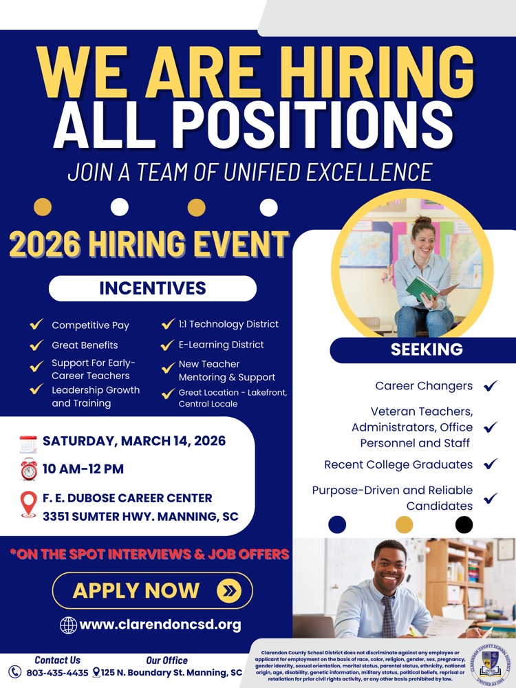 Hiring Event - 3/14