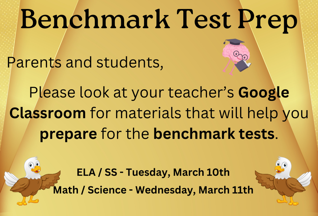 Benchmark Test Prep