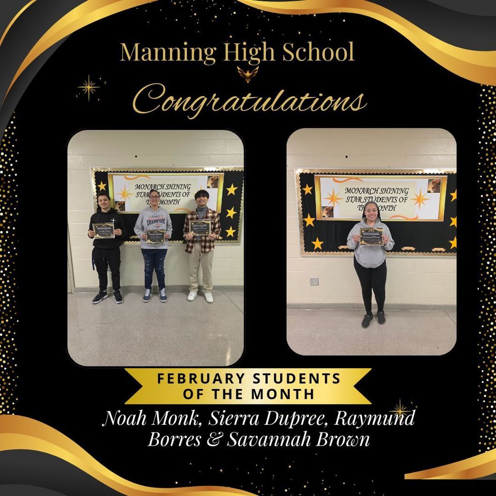 February Students of the Month