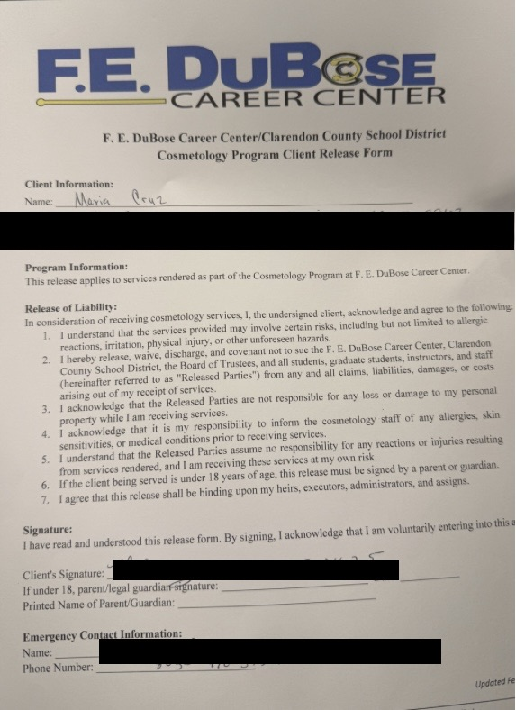 Cos 2 Students Coloring Hair 