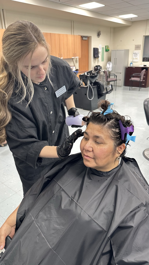 Cos 2 Students Coloring Hair 