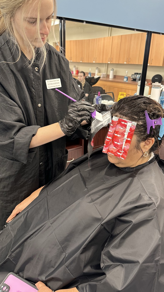 Cos 2 Students Coloring Hair 