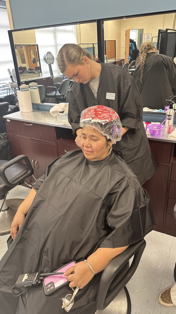 Cos 2 Students Coloring Hair 