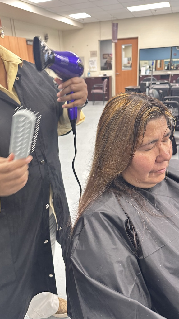 Cos 2 Students Coloring Hair 