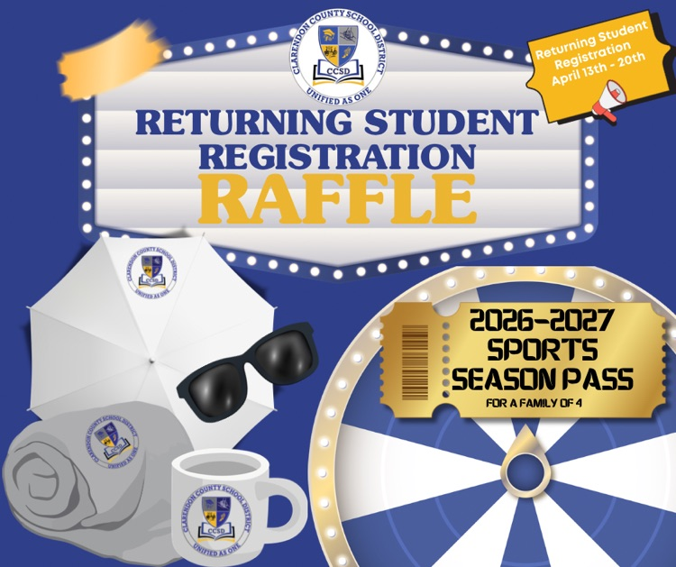 Returning Student Raffle 