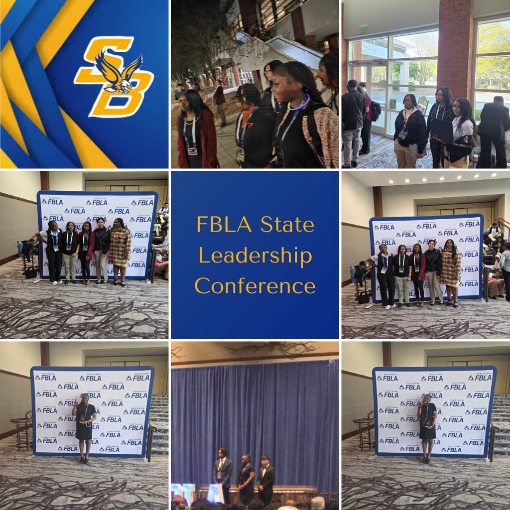 SBHS students at FBLA state leadership conference collage
