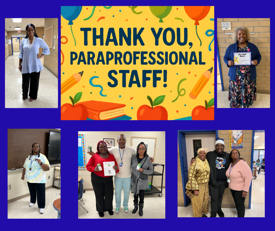 Paraprofessional Appreciation Day Collage