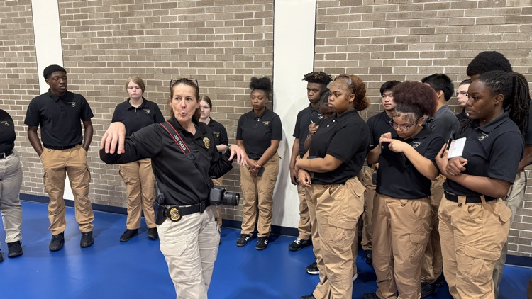 LE visit the SC LE Academy 