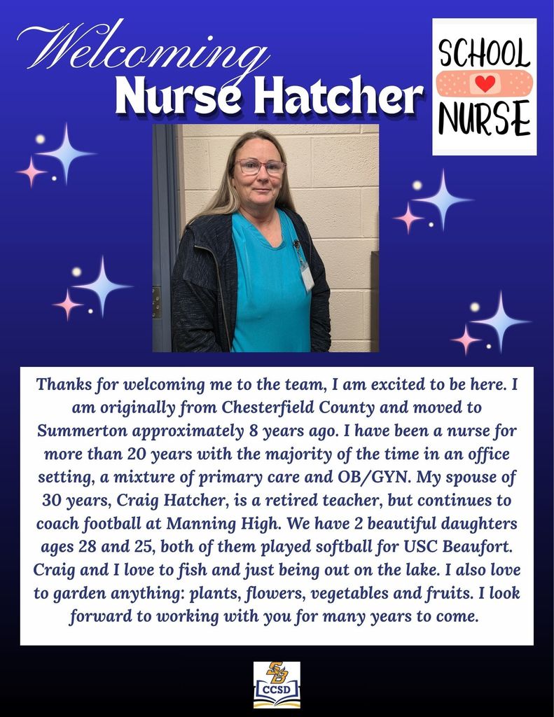 Welcome Nurse Hatcher